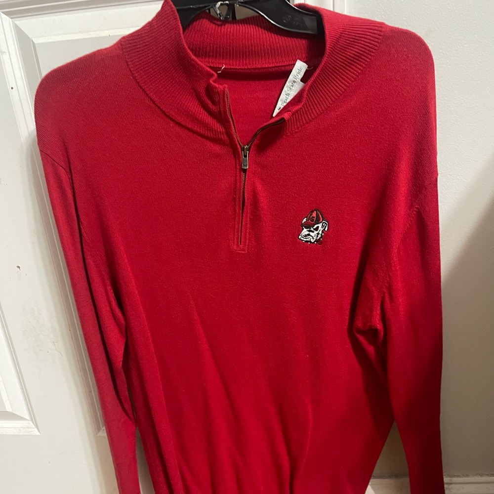 Mens Small University of Georgia Peach State Pride Pullover